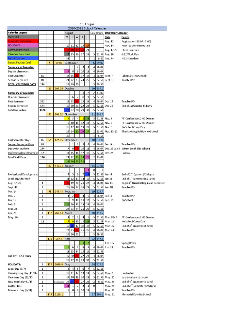 Northeast State 2022 Academic Calendar